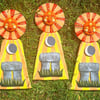 Solstice Sun wall plaque