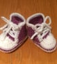 Crocheted  converse sneakers  - Image 3