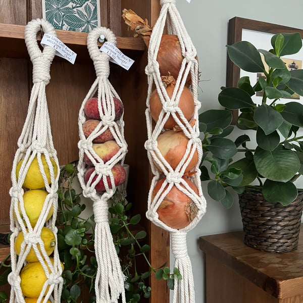 Macrame Fruit and Veg Hanger