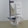 Pop-up Personalised Sailing Boat Birthday Card.