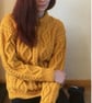 Made To Order Hand Knit Jumper- Wool Blend Yarn-Selection of Sizes And Colours - Image 7