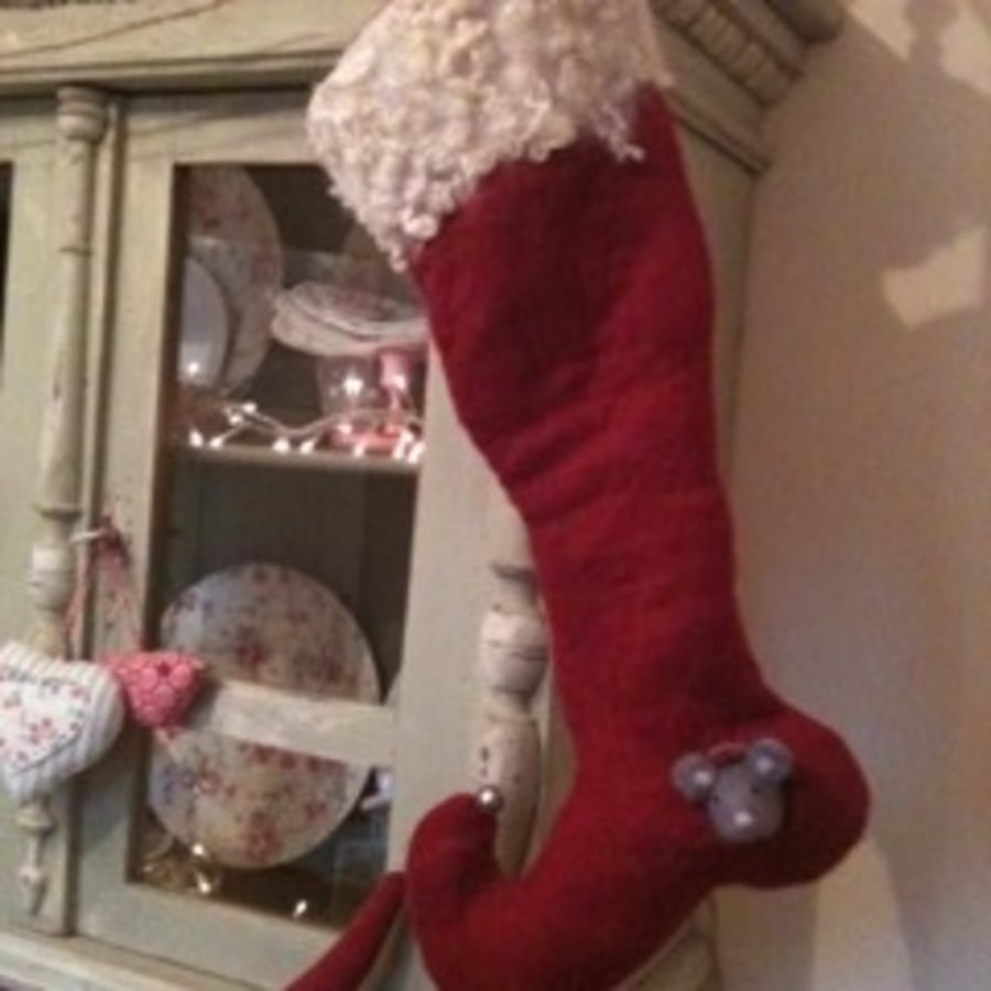 Mouse Christmas Stocking