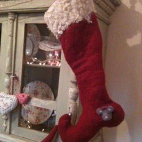 Mouse Christmas Stocking
