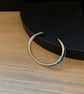 "Juliet" - Hand Forged Sterling Silver Cuff Bangle - 31g - Made to any size  - Image 2