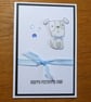 Father's Day Card - Dog with Blue Bow Tie - Image 10