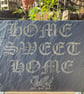 Dragon Wall Hanging. Home Sweet Home Sign with Dragon on Reclaimed Slate.  - Image 5