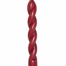 Twisted Pillar Candle - Handmade Spiral Candle - Custom Colour