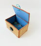 Rectangular keepsake fabric box, ring box - Image 3