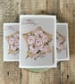 November Birth Flower Card, Peony, Birthday Card, Floral Greeting Cards, Botanic