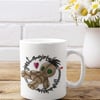Just a girl with a doll - Voodoo mug - dark humour