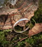 Simple silver polished band ring - Image 4