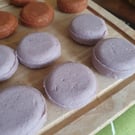 Shampoo Bar with lavender & cedarwood & purple clay & optional travel tin, vegan