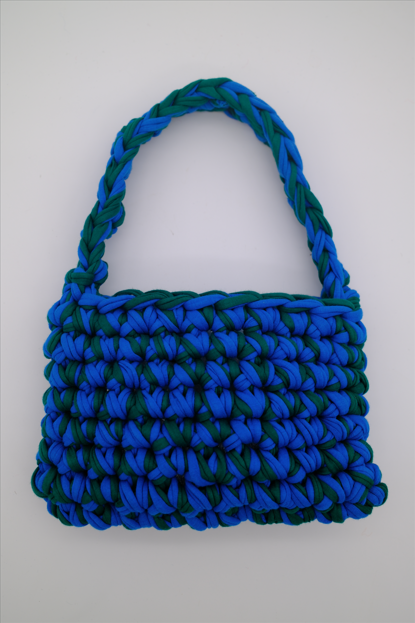 Crocheted shoulder bag 