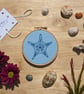 Starfish Embroidery Kit A - Complete kit with detailed instructions - 4" hoop - Image 1