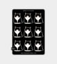 Funny Vinyl Sticker Sheet For Adults - Tuxedo Cat - Image 1