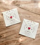 RESERVED. Button Hug-Pocket Hug Gift. Wellbeing Gift. Exams Gift. - Image 4