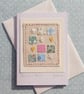 Hearts and Daisies mini 'patchwork' with embroidered daisies & applique hearts - Image 4