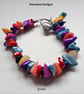 Mother Of Pearl Hand Made Charm Bracelet  - Image 4
