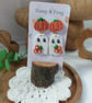 Cute ghost pumpkin dangle earrings  - Image 2