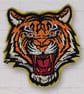 Fierce Tiger Roar – Bold Embroidered Patch