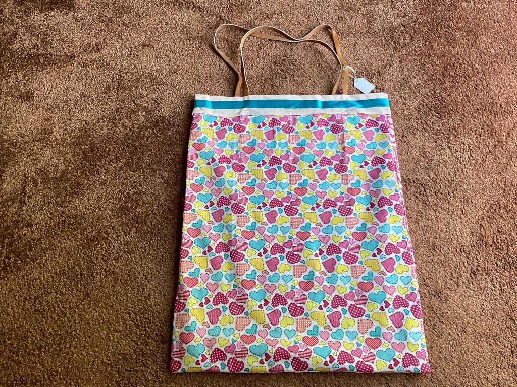 Hearts tote bag