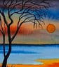 Tiny Framed Original Painting  - Image 2