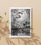 Danse Macabre, Mixed-Media Print - Image 1