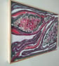 Pink, purple geode resin art - Image 2