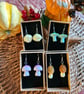 Oversized Fungi Earrings - Image 2