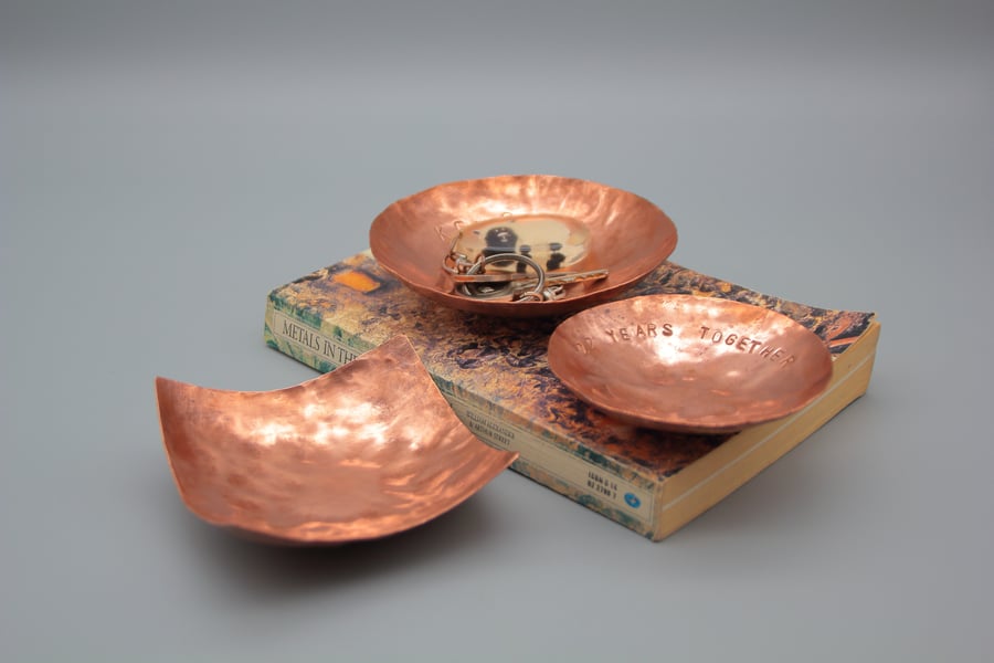 Handmade Copper Bowls - personalisable