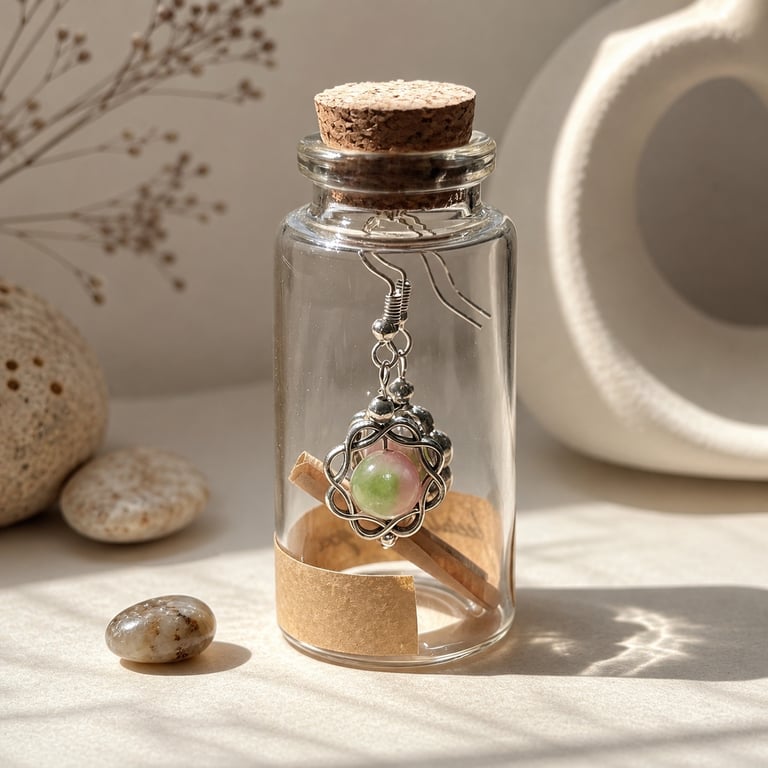 Earrings in a Bottle – A Gift with a Personal Touch