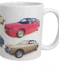 Alfa Romeo Classic Cars - 11oz Ceramic Mug - Gift for the Enthusiast