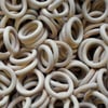 10 Beech wood rings 48mm for  peg dolls 