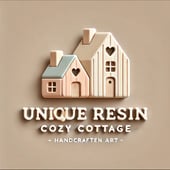 Unique 3d Resin Cozy Cottage