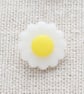 Daisy flower buttons for knitting and crochet 15mm