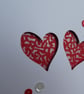 Heart Apertures Wedding Card - Image 7