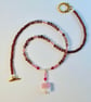 Crystal & Glass Necklace, Murano Pendant - Birthday, Anniversary, Gifts For Her - Image 2