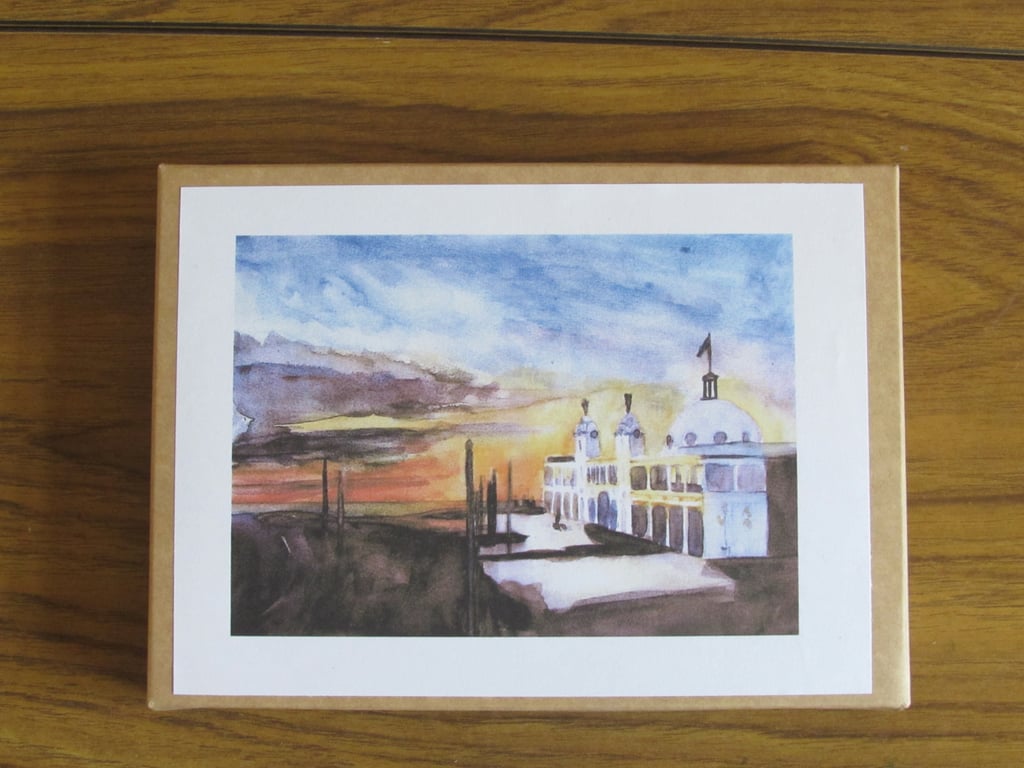 The Dome,Whitley Bay at Sunrise Jigsaw Puzzle