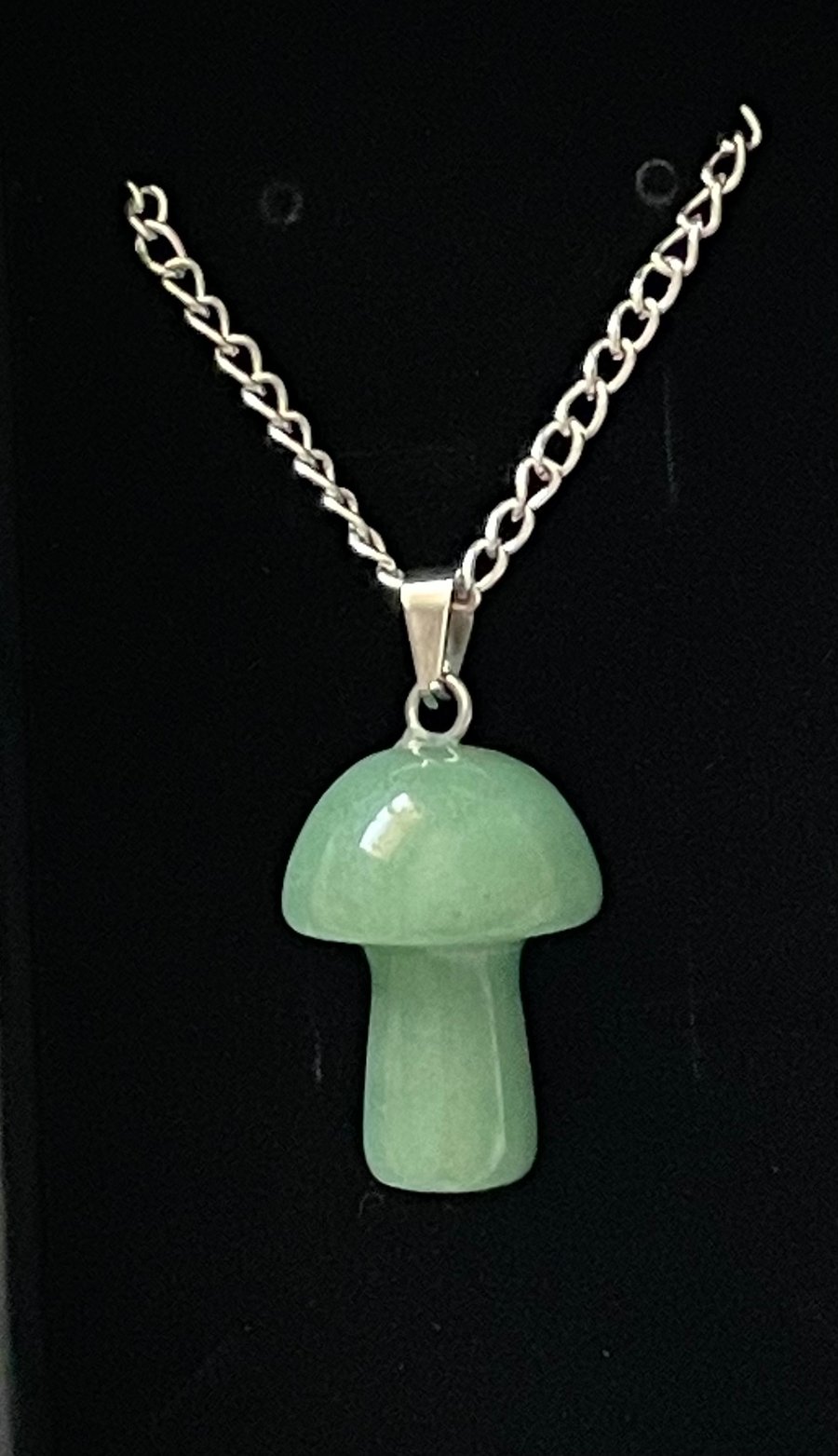 Crystal mushroom necklaces 