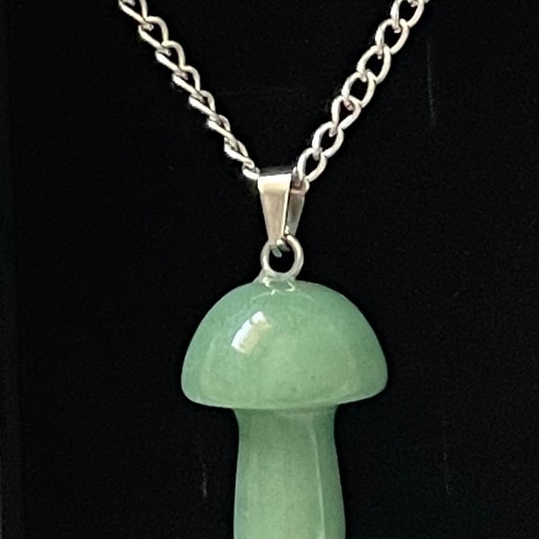 Crystal mushroom necklaces 