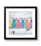 Rainbow In The Snow - 10" print