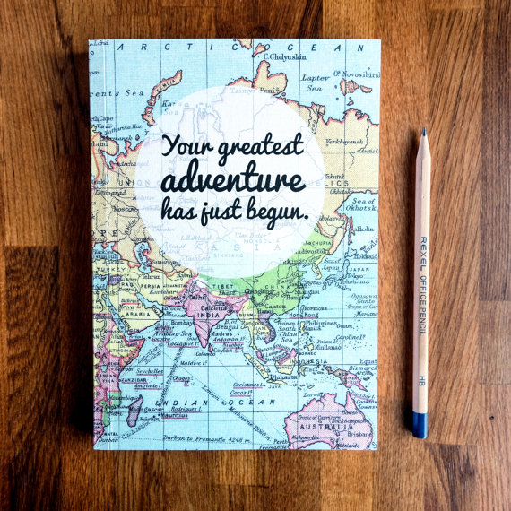 New Adventure Graduation Gift Travel Journal
