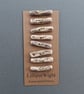 Set of eight small driftwood toggle buttons - Image 4