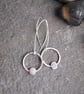 Hoop Earrings, silver hoops - Image 3