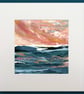 Summer Seconds Sample Mini Mounted Seascape Print 92 - Image 1