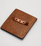 Red Japanese Maple Leaf Brooch - Image 2
