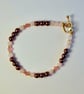 Rose Quartz & Pearl Bracelet - Anniversary, Birthday, Bridesmaid, Handmade Gift. - Image 5