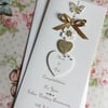 Personalised Handmade Golden Wedding Anniversary Card 50th 