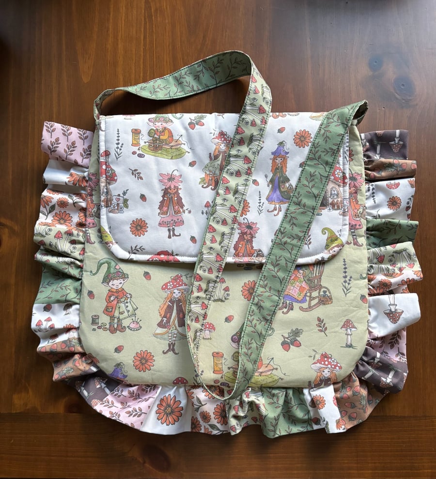 Frilled Fairies Bag with pocket 