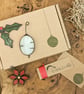Stained Glass Christmas Tree Decorations, Handmade Heirloom Gift Set - Image 2